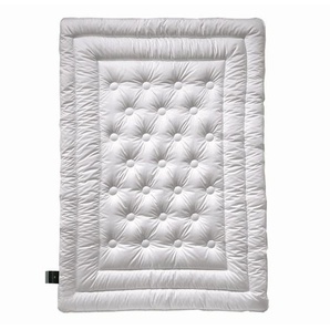 Billerbeck Ganzjahresdecke Meisterklasse Uno, Füllung: Schafschurwolle, 135x200 cm, temperaturausgleichend, feuchtigkeitsregulierend, weich und anschmiegsam, Schlaftextilien, Bettdecken, 4 Jahreszeiten Bettdecken