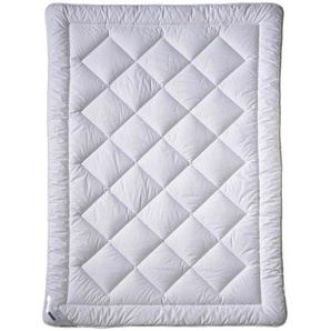 Billerbeck Ganzjahresdecke, Weiß, Textil, Füllung: Polyester, Hohlfaser, 135x200 cm, temperaturausgleichend, strapazierfähig, weich und anschmiegsam, pflegeleicht, passt sich perfekt der Körperform an, luftdurchlässig, Tasche, Schlaftextilien, Bettdecken,