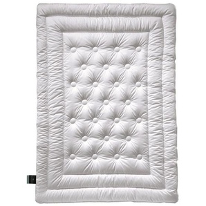 Billerbeck Winterdecke Brilliant Duo, Weiß, Textil, 135x200 cm, temperaturausgleichend, feuchtigkeitsregulierend, weich und anschmiegsam,