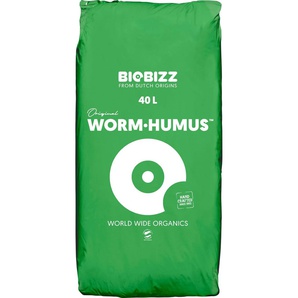 BioBizz Blumeerde Wurmhumus 40 Liter torffrei GLO688100923