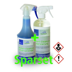 Biohort Cleanline Sparset  Universalreiniger 1000 ml &amp; Konservierung 750 ml