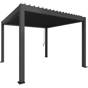 Biohort Pergola 3,5 x 3,5, stilvoller Schattenspender für mehr Komfort im Freien