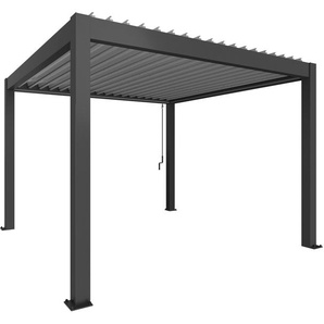 Biohort Pergola 3,5 x 3,5, stilvoller Schattenspender für mehr Komfort im Freien