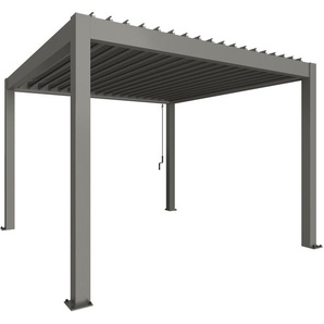 Biohort Pergola 3,5 x 3,5, stilvoller Schattenspender für mehr Komfort im Freien