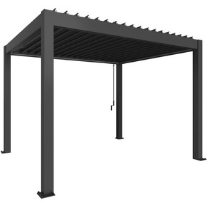 Biohort Pergola 3,5 x 3, stilvoller Schattenspender für mehr Komfort im Freien