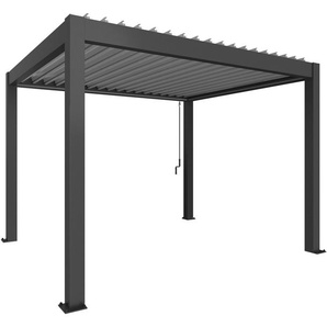 Biohort Pergola 3,5 x 3, stilvoller Schattenspender für mehr Komfort im Freien