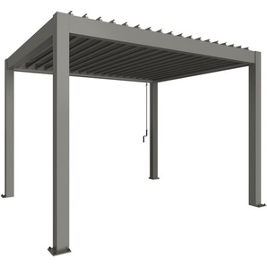 Biohort Pergola 3,5 x 3, stilvoller Schattenspender für mehr Komfort im Freien