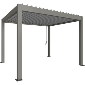 Biohort Pergola 3,5 x 3, stilvoller Schattenspender für mehr Komfort im Freien