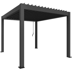 Biohort Pergola 3 x 3,5, stilvoller Schattenspender für mehr Komfort im Freien