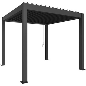 Biohort Pergola 3 x 3, stilvoller Schattenspender für mehr Komfort im Freien