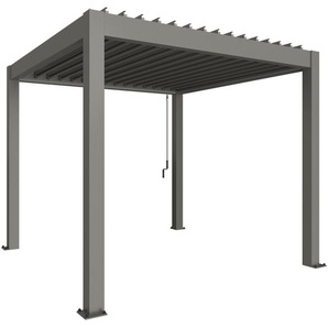 Biohort Pergola 3 x 3, stilvoller Schattenspender für mehr Komfort im Freien