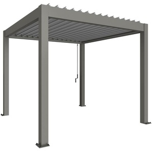 Biohort Pergola 3 x 3, stilvoller Schattenspender für mehr Komfort im Freien