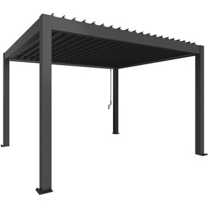 Biohort Pergola 4 x 3,5, stilvoller Schattenspender für mehr Komfort im Freien