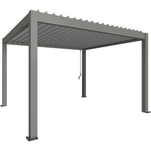 Biohort Pergola 4 x 3,5, stilvoller Schattenspender für mehr Komfort im Freien