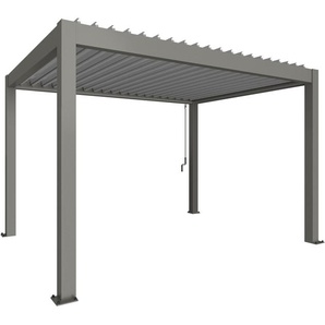 Biohort Pergola 4 x 3, stilvoller Schattenspender für mehr Komfort im Freien