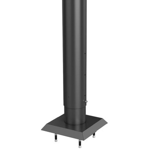 Biohort Steher f. Sichtschutz Andübeln 180 cm Dunkelgrau-Metallic