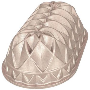 Birkmann Kastenform Contoura, Gold, Metall, 26x8x14.6 cm, antihaftbeschichtet, Backen, Backformen, Kastenformen