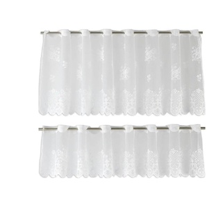 Bistrogardine 2er Set | weiß | Synthetik | 160 cm | 80 cm |