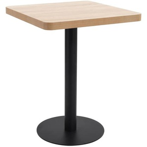 Bistrotisch Hellbraun 60x60 cm MDF