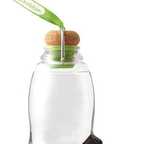 Trinkflasche BLACK+BLUM Eau Good Trinkflaschen Gr. 800 ml, grün (limette) Trinkflaschen mit Aktivkohlefilter, Inhalt 800 ml