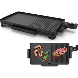 Black & Decker Black+Decker Flachgrill Grillplatte Elektrisch Antihaftbeschichtung BXGD2200E