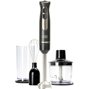 BLACK + DECKER Handmixer BXHBA800E/ ES9160100B Mixer schwarz Handmixer