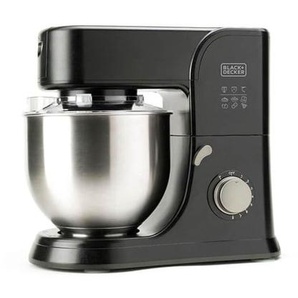 Black  Decker Kchenmaschine Stand Mixer 1000W Black