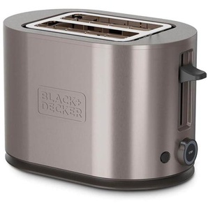 Black  Decker Toaster 2-Slot Toaster 900W Inox