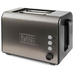 Black  Decker Toaster Toaster 2-Slice Brushed Steel
