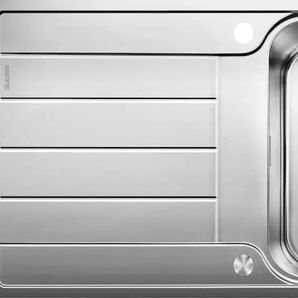 BLANCO Edelstahlspüle CLASSIMO XL 6 S-IF Küchenspülen Gr. beidseitig, grau (edelstahl) Küchenspülen