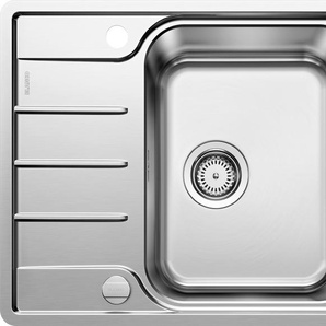 BLANCO Edelstahlspüle LEMIS 45 S-IF Mini Küchenspülen Gr. beidseitig, grau (edelstahl) Küchenspülen