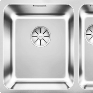 BLANCO Edelstahlspüle SOLIS 340/180-IF Küchenspülen Gr. beidseitig, grau (edelstahl) Küchenspülen