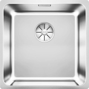 BLANCO Edelstahlspüle SOLIS 400-IF Küchenspülen Gr. beidseitig, grau (edelstahl) Küchenspülen