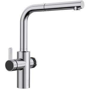 Blanco Evol-S Volume PVD Steel (Edelstahl-Finish) 525213 Hochdruckarmatur