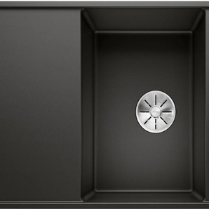 BLANCO Granitspüle AXIA III 45 S-F Küchenspülen Gr. beidseitig, schwarz Küchenspülen