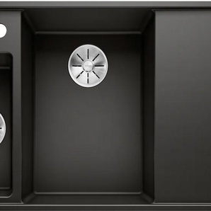BLANCO Granitspüle AXIA III 6 S-F Küchenspülen Gr. Hauptbecken links, schwarz Küchenspülen