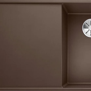 BLANCO Granitspüle AXIA III 6 S-F Küchenspülen Gr. Hauptbecken rechts, braun (cafe) Küchenspülen