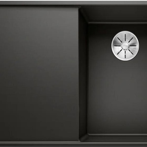 BLANCO Granitspüle AXIA III 6 S-F Küchenspülen Gr. Hauptbecken rechts, schwarz Küchenspülen