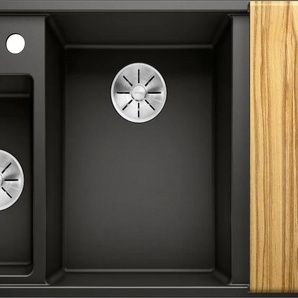 BLANCO Granitspüle AXIA III 6 S Küchenspülen Gr. Hauptbecken links, schwarz Küchenspülen