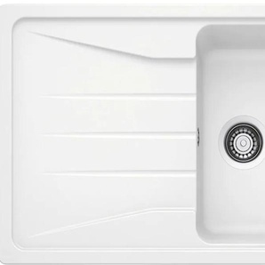 BLANCO Granitspüle SONA 45 S Küchenspülen Gr. beidseitig, weiß Küchenspülen