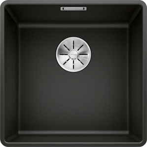 BLANCO Granitspüle SUBLINE 400-F Küchenspülen Gr. beidseitig, schwarz Küchenspülen
