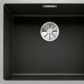 BLANCO Granitspüle SUBLINE 500-IF SteelFrame Küchenspülen Gr. beidseitig, schwarz Küchenspülen