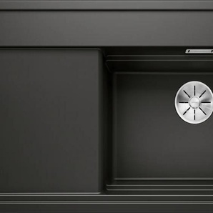 BLANCO Granitspüle ZENAR XL 6 S DampfgarPlus Küchenspülen Gr. Hauptbecken rechts, schwarz Küchenspülen