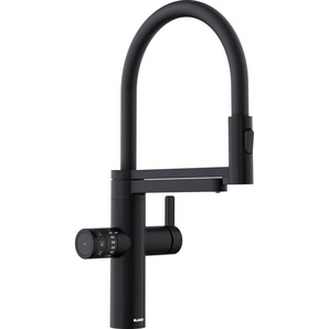 Blanco Elektrischer Wasserhahn drink.soda EVOL-S Pro, Hochdruck-Anschluss, für gefiltertes, gekühltes und sprudelndes Wasser, Set, 6-tlg.
