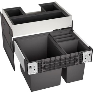 BLANCO Mülltrennsystem Select II XL 60/3 Mülleimer Gr. B/H/T: 40 cm x 47 cm x 57 cm, 46 l, schwarz Mülltrennsysteme