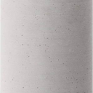 Dekovase BLOMUS COLUNA Vasen Gr. B/H: 14 cm x 29 cm Ø 14 cm, grau (hellgrau) Deko-Vase Blumenvasen Vasen