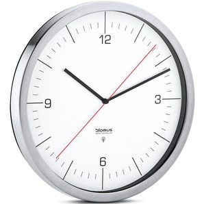 Funkwanduhr BLOMUS Funkuhr -Crono- weiss Wanduhren Gr. H: 30,5 cm, weiß Funkuhr Wanduhr Wanduhren