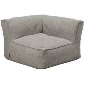 Blomus GROW Outdoor Ecksitzer   Farbe Earth Bouclé | ohne Bodenplatte