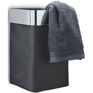 Handtuchkorb BLOMUS Gästehandtuchkorb -NEXIO- poliert Aufbewahrungsboxen Gr. B/H/T: 15 cm x 25 cm x 16 cm, grau Badaufbewahrung