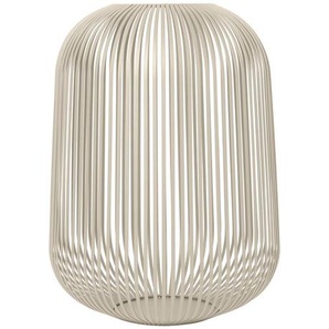 Blomus Laterne Lito , Beige , Metall , oval , 45 cm , Dekoration, Windlichter & Kerzenhalter, Laternen